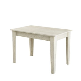 Hanah Home Kiev Mesa de Cocina Travertino 110x75x72cm Tablero de Partículas Recubierto de Melamina
